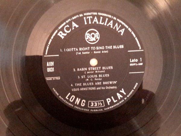 Louis Armstrong - Sings The Blues