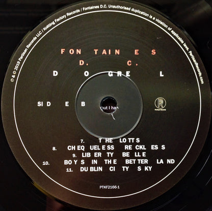 Fontaines D.C. - Dogrel (nuovo)