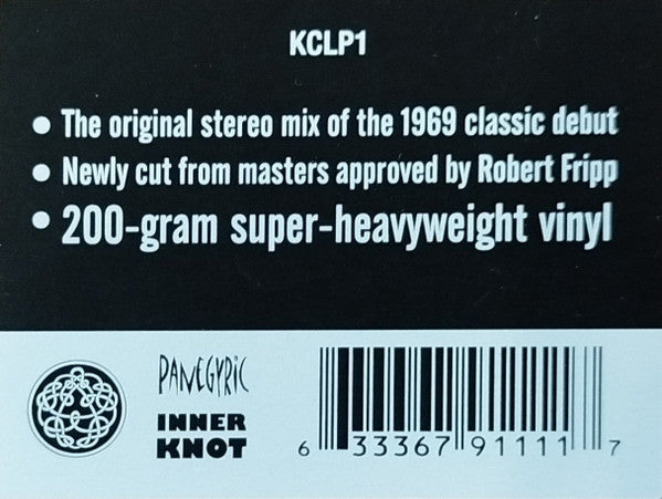 King Crimson - In The Court Of The Crimson King (An Observation By King Crimson) - (nuovo)