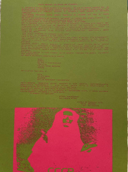 CCCP - Fedeli Alla Linea - 1964-1985 Affinità-Divergenze Fra Il Compagno Togliatti E Noi Del Conseguimento Della Maggiore Età
