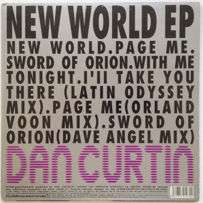 Dan Curtin - New World EP