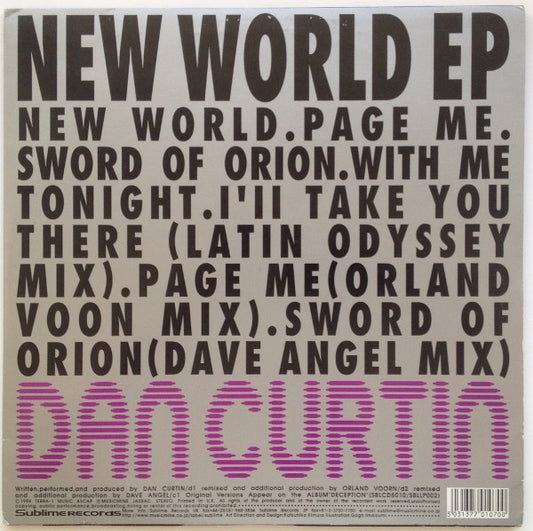 Dan Curtin - New World EP