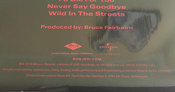 Bon Jovi - Slippery When Wet (nuovo)