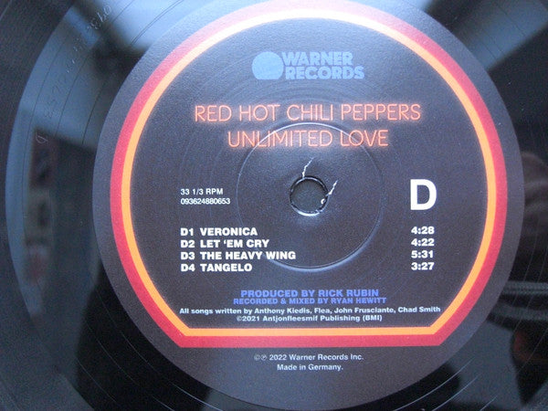 Red Hot Chili Peppers - Unlimited Love