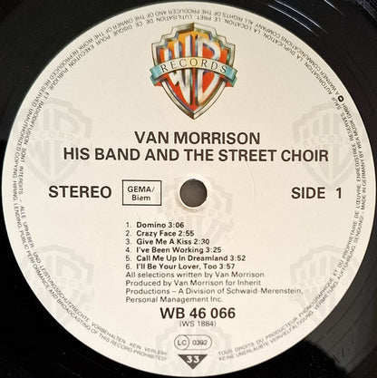 Van Morrison - His Band And The Street Choir