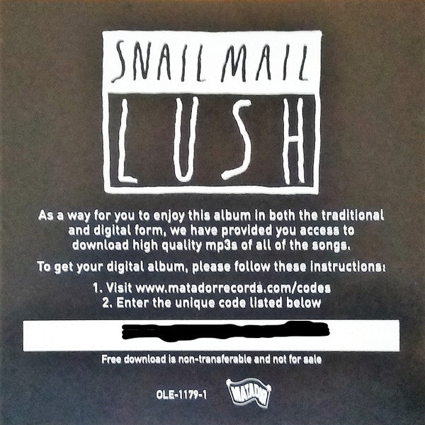 Snail Mail - Lush