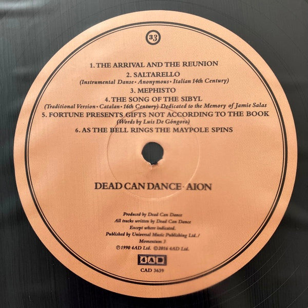 Dead Can Dance - Aion (nuovo)