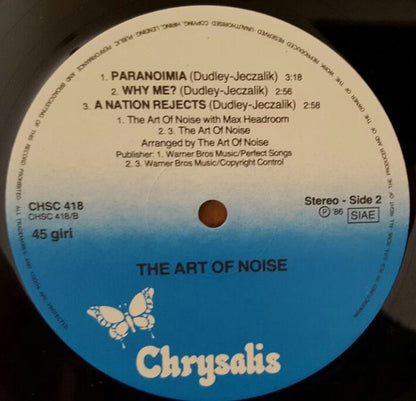 The Art Of Noise - Paranoimia (Extended Version)