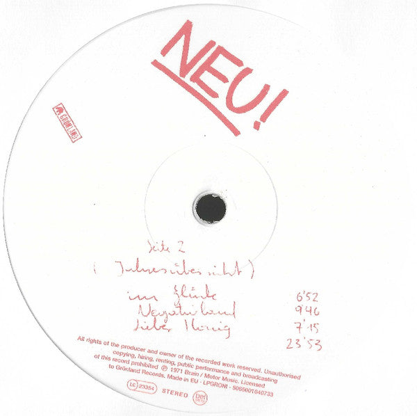 Neu! - Neu! (nuovo)