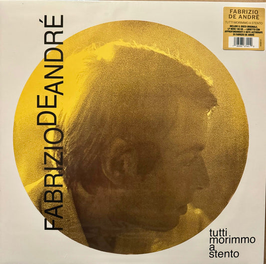 Fabrizio De André - Tutti Morimmo A Stento (nuovo)