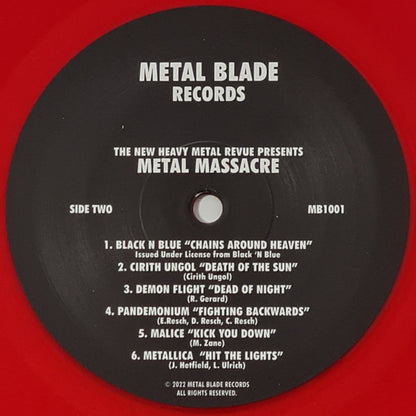 Various - Metal Massacre (nuovo) 40° anniversario