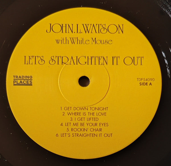 John L. Watson - Let's Straighten It Out (nuovo)