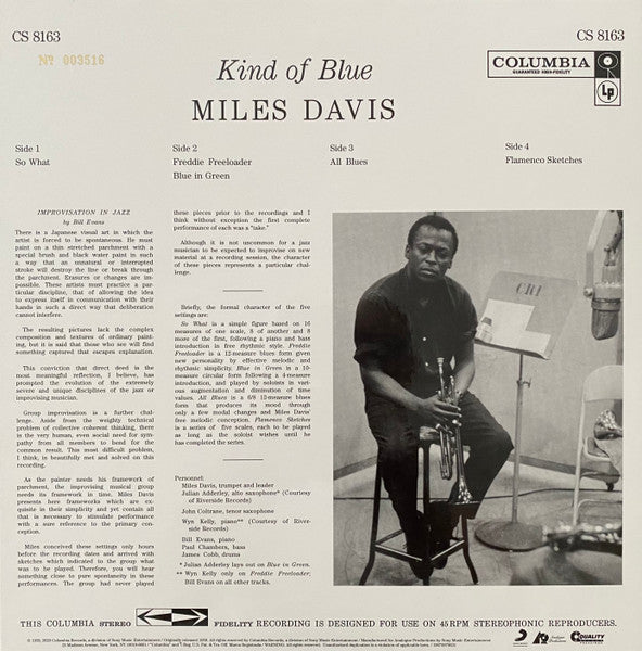 Miles Davis - Kind Of Blue (box) - (nuovo)