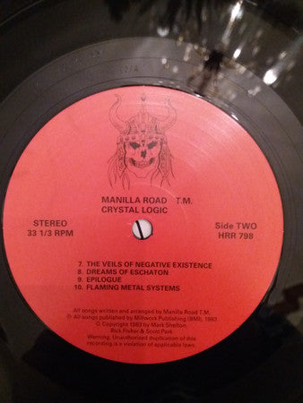 Manilla Road - Crystal Logic