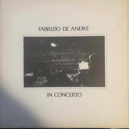 Fabrizio De André - Fabrizio De André In Concerto - Arrangiamenti PFM