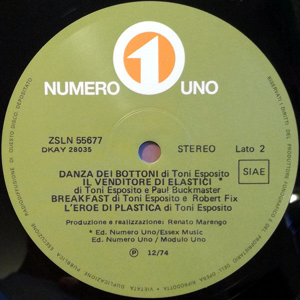 Tony Esposito - Toni Esposito