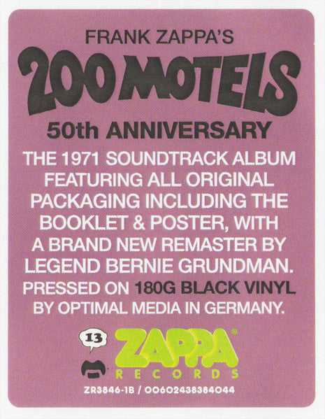 Frank Zappa - 200 Motels (nuovo)