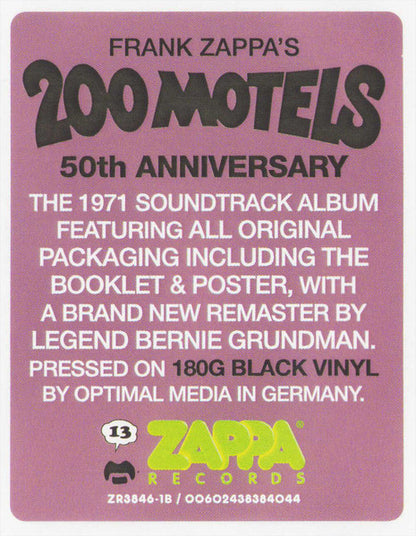 Frank Zappa - 200 Motels (nuovo)