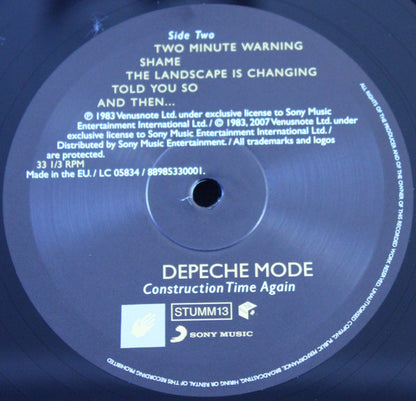 Depeche Mode - Construction Time Again