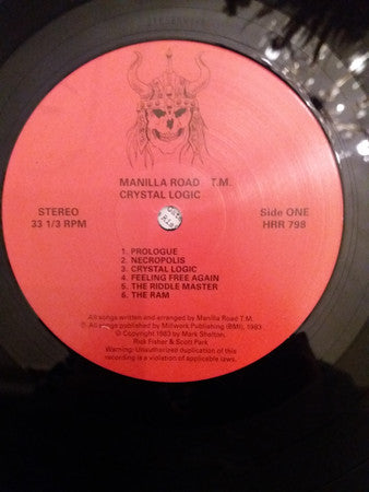 Manilla Road - Crystal Logic