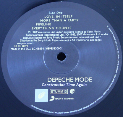 Depeche Mode - Construction Time Again