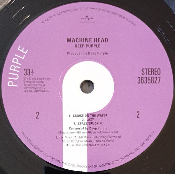 Deep Purple - Machine Head (nuovo)