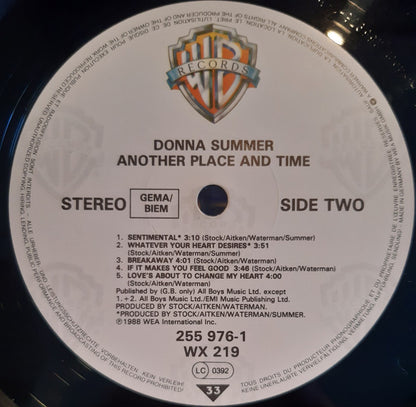 Donna Summer - Another Place And Time