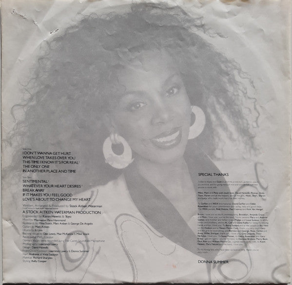 Donna Summer - Another Place And Time