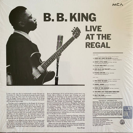 B.B. King - Live At The Regal
