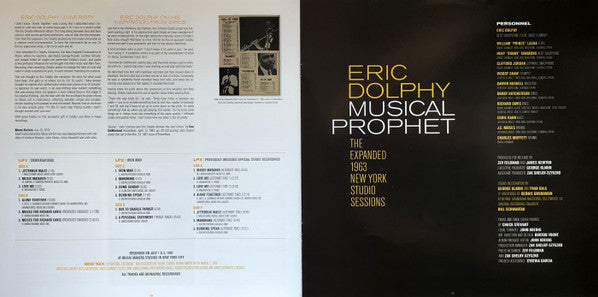 Eric Dolphy - Musical Prophet (The Expanded 1963 New York Studio Sessions)