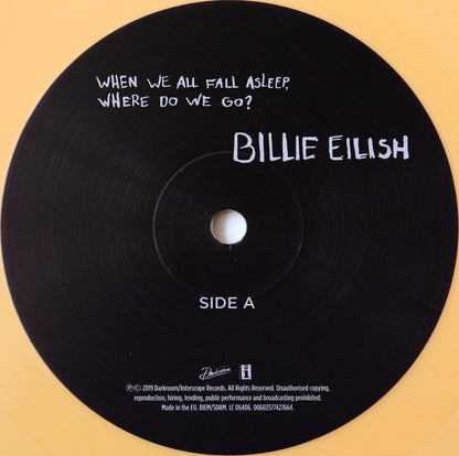 Billie Eilish - When We All Fall Asleep, Where Do We Go?