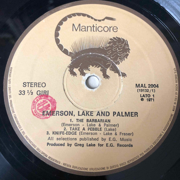 Emerson, Lake & Palmer - Emerson, Lake & Palmer