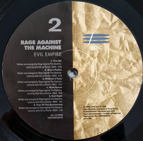 Rage Against The Machine - Evil Empire (nuovo)