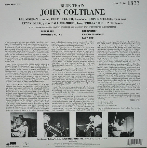 John Coltrane - Blue Train
