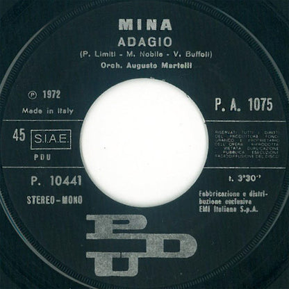 Mina - Parole•Parole (7")