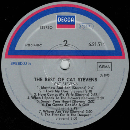 Cat Stevens - The Best Of Cat Stevens