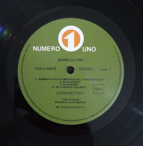 Lucio Battisti - Anima Latina