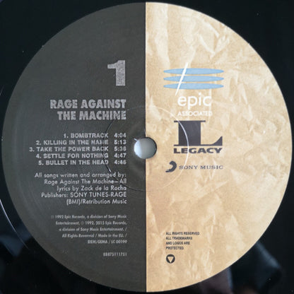 Rage Against The Machine - Rage Against The Machine (nuovo)