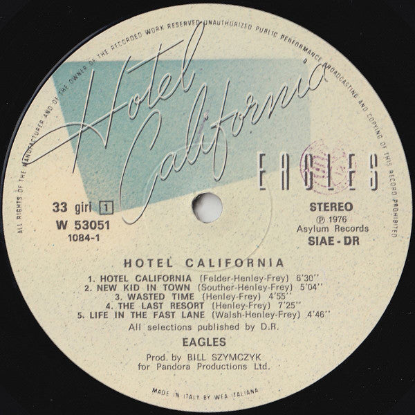 Eagles - Hotel California