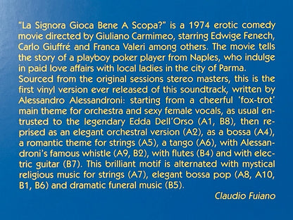Alessandro Alessandroni - La Signora Gioca Bene A Scopa? (nuovo)