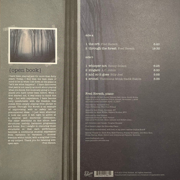 Fred Hersch - {Open Book}