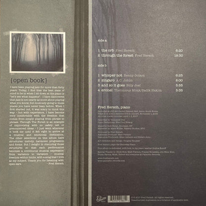Fred Hersch - {Open Book}