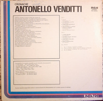 Antonello Venditti - Cronache