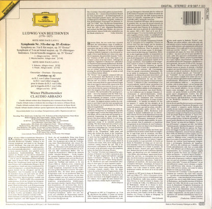 Ludwig van Beethoven - Symphonie No. 3 »Eroica« / Ouvertüre-»Coriolan”«