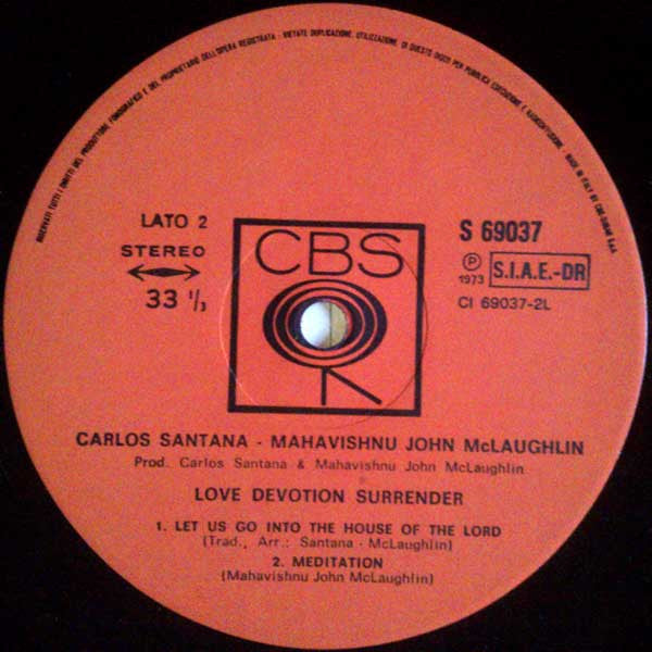 Carlos Santana - Love Devotion Surrender