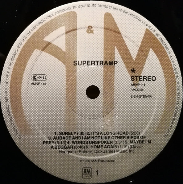 Supertramp - Supertramp