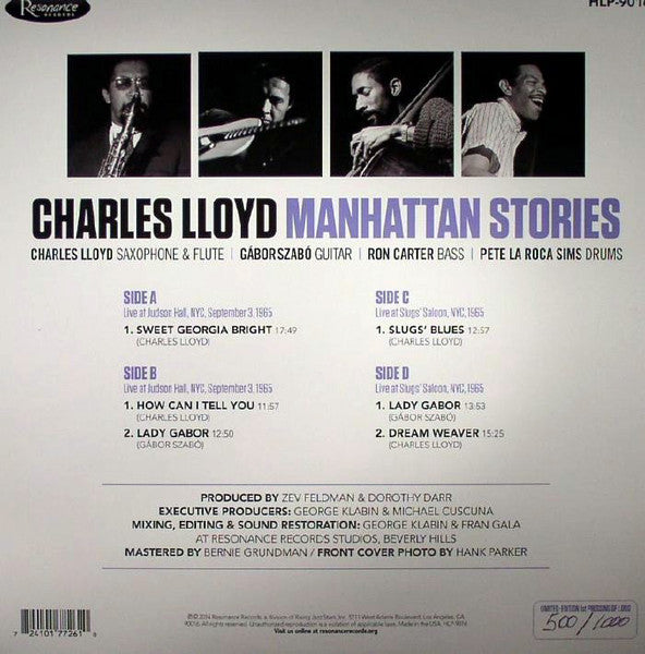 Charles Lloyd - Manhattan Stories