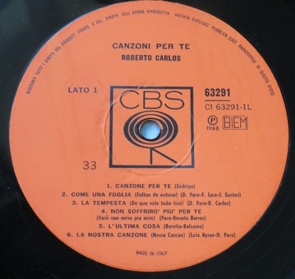 Roberto Carlos - Canzoni Per Te