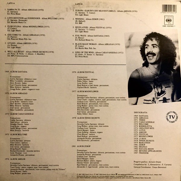 Santana - I Grandi Successi