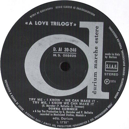 Donna Summer - A Love Trilogy